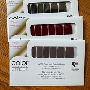 Color Street 3 pack Midnight in Manhattan, London Calling & Berlin It to Win It
